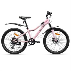 Велосипед 24" Rocket Vela Pro 24 , цвет розовый, размер 13" UT-24SD.VELAPRO.13PK.26