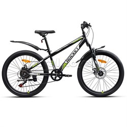 Велосипед 24" Rocket Aries 1.0 , цвет черный, размер 13" UT-24SD.ARIES1.13BK.25