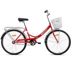 Велосипед 26" Rocket City Fold 26, цвет бордовый, размер 19" UT-26.FOLD26.19BD.25