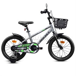 Велосипед 16" Rocket First, цвет серый UT-16.FIRST.GR.26