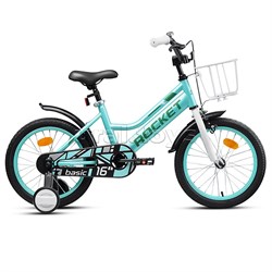 Велосипед 16" Rocket Basic, цвет бирюзовый UT-16.BASIC.TQ.26