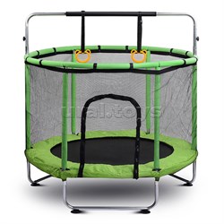 Батут ROCKET d=140, внешняя сетка высотой 74 см., общая высота 110 см. зеленый UT-R0166