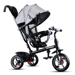 Велосипед трехколесный Rocket 136-GR, колеса EVA 10"/8", цвет серый UT-RO136-GR