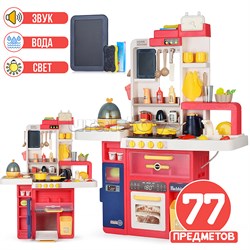 Игровой набор кухня "Маленький повар" (свет, звук, пар) в коробке UT-889-274