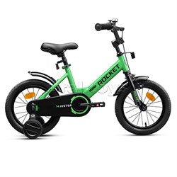 Велосипед 14" Rocket Juster, цвет зеленый UT-14.JUSTER.GN.26