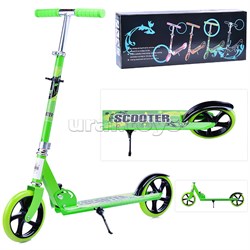 Самокат 2-х кол., зеленый, PU/ 200 мм, ABEC 7, в коробке UT-U038182Y