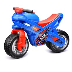 Каталка-мотоцикл "МХ" (синяя) UT-54309