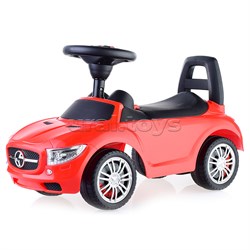 Каталка-автомобиль "SuperCar" №1 со звуковым сигналом (красная) UT-84460