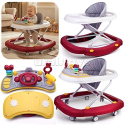 Ходунки "Путь к ходьбе" (цвет серо-бордовый) UT-00-8302