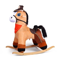 Качалка Конь Шериф, музыкальная, цвет коричневый UT-98070705