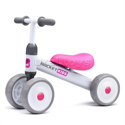 Беговел трехколесный Rocket 134-WT, колеса EVA, цвет белый UT-RO134-WT