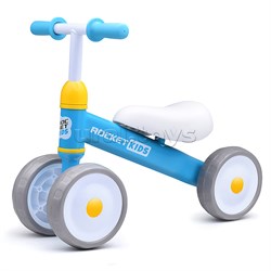 Беговел трехколесный Rocket 134-BL, колеса EVA, цвет синий UT-RO134-BL