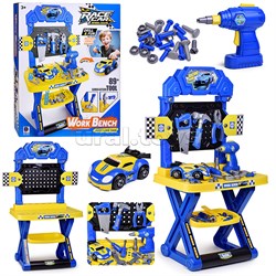 Набор инструментов "Механик" ( цвет синий) в коробке UT-661-3008