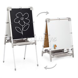 Мольберт "Доска знаний" 1 (серый) UT-ДЗМ1/СР