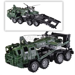 Военный тягач "Щит" с вертолетом UT-256_NP