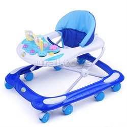 Ходунки "Цветок" (голубой-белый) в пакете UT-1609-2