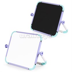 Доска знаний настольная двусторонняя (цветной) UT-НДЗ/Ц