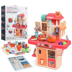 Игровой набор кухня "Давай готовить" цвет синий, в коробке UT-MJL-A709