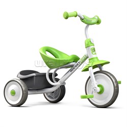 Велосипед трехколесный Rocket, колеса EVA 9"/7", цвет белый/зеленый UT-R0135-WT/GN