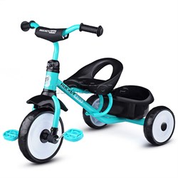 Велосипед трехколесный Rocket, колеса EVA 9"/7",  цвет бирюзовый UT-R0135-GN