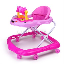 Ходунки "Веселая карусель" (цвет розовый) UT-907-1