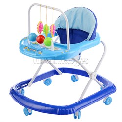 Ходунки "Шарики" с подвесными игрушками (синий) в пакете UT-902-E-2