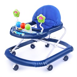 Ходунки "Шарики с цветочками" с погремушками и шарами (синий) в пакете UT-902-C-5