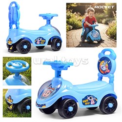 Каталка для детей Rocket R0275 "Космос" (цвет голубой) UT-R0275