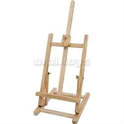 Мольберт художественный "ART" настольный, деревянный, 23x25x59 см, максимальная высота холста 43 см, с возможностью регулировки угла наклона, в картонной коробке UT-8070508