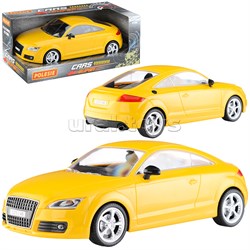 Автомобиль легковой "Легенда-V4" инерционный (жёлтый) (в коробке) UT-87973