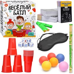 Игра настольная "Весёлый баттл" 12+ UT-5744