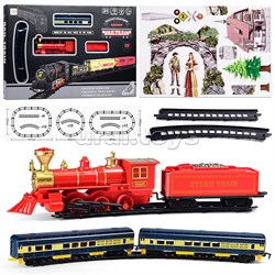 Железная дорога "Классический маршрут 2"(свет, звук) в коробке UT-1018-11B