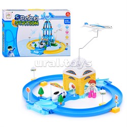 Трек "Аэропорт" синий, в коробке UT-2139