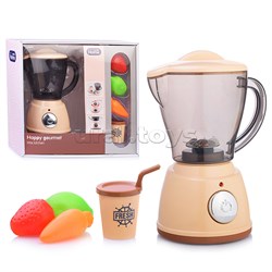 Бытовая техника "Соковыжималка" с набором продуктов, бежевый, (свет, звук) в коробке UT-A1007-3