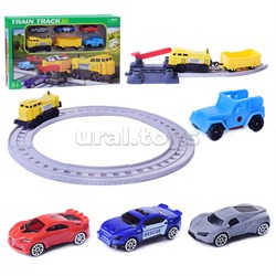 Железная дорога "Электропоезд" в коробке UT-888-2