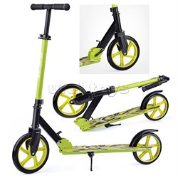 Самокат 2-х кол., зеленый, PU/ 200 мм, ABEC 7, в коробке UT-U037840Y