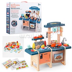 Игровой набор кухня "У шефа" цвет синий, в коробке UT-MJL-913B