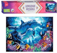 Алмазная мозаика 30*40 см (частичное заполнение) 
