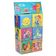 Мягкие кубики Веселые сказки Д-416-18 Д-416-18