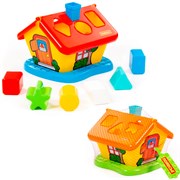 Логическая игрушка Домик садовый в сетке 3354 /П-Е/ 3354