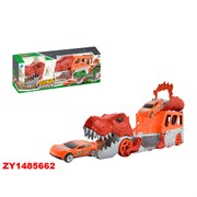 Автотрек 8899-1 Динозавр с 2-мя машинками в кор. ZY1485662