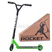 Самокат трюковый ROCKET,колеса PU/пластик 100 мм,ABEC 7 R0061.GN