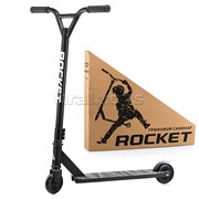 Самокат трюковый ROCKET,колеса PU/пластик 100 мм,ABEC 7 R0061.BK