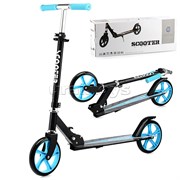 Самокат 2-х кол., синий, PU/ 200 мм, ABEC 7, в коробке U035608Y