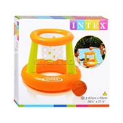Корзина баскетбольная, надувная, с мячом, 67 х 55 см, от 3 лет, 58504NP INTEX UT-58504NP
