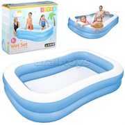 Бассейн надувной «Семейный»,203X152X48 см, 57180NP INTEX UT-57180NP