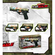 Пистолет на батарейках (свет, звук) 814 в кор. YS0204298