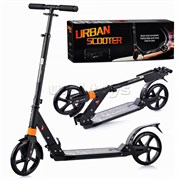 Самокат 2-х кол., черный, PU/ 200 мм, ABEC 7, в коробке UT-U038183Y