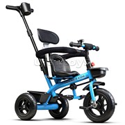 Велосипед трехколесный Rocket 188NEW-BL, колеса EVA 10