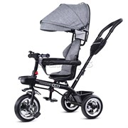 Велосипед 3-х колесный, серый UT-6166FP-3